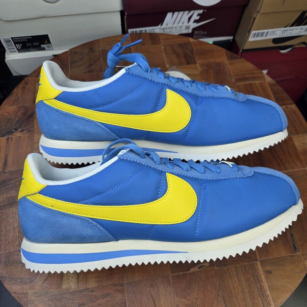 Nike Cortez TXT LT Photo Blue/Lightening-Sail (HF0263 402) Men's Sz 9.5